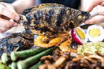 Popular Filipino Food Mixed Grilled