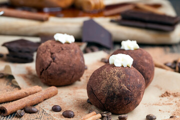 traditional dessert sweetness chocolate potato