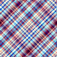 Abstract seamless pattern. Futuristic blur plaid.