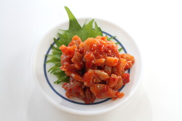 つぶ貝チャンジャ