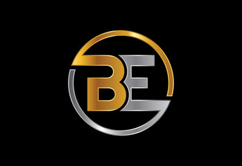 Initial Letter B E Logo Design Vector. Graphic Alphabet Symbol For Corporate Business Identity