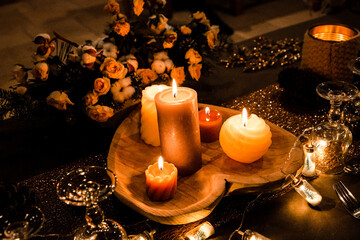 Décoration mariage hiver