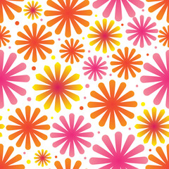 seamless floral pattern, seamless pattern with flowers, 