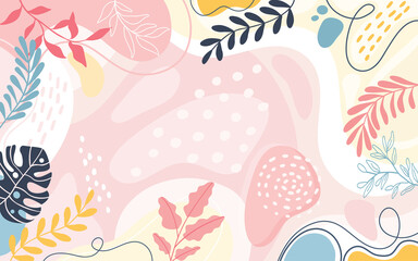 Color splash abstract background for design.Template banner and cover for social media ad, template special promo new arrival sale.	