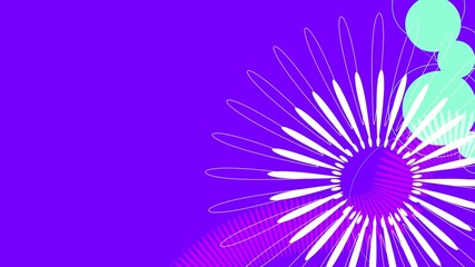 Obraz premium Variable of abstract motion Lines in Neon purple Background