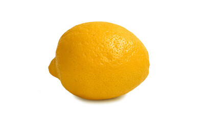 Ripe juicy lemon stock photo