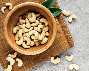 Fototapeta premium Tasty cashew nuts