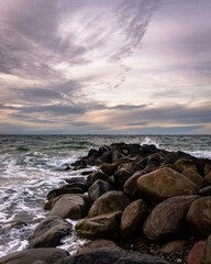 Stormy wheather water