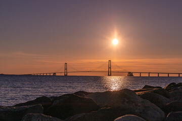 Sunset in Korsør