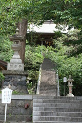 神社の階段