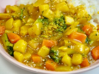 아시아 음식, 카레 라이스, 요리