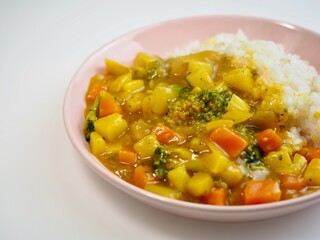 아시아 음식, 카레 라이스, 요리