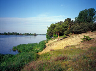 Fototapeta premium Sulejow Lagoon, Lodzkie Region, Poland, Europe