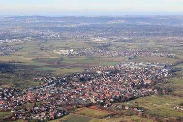 view of the city