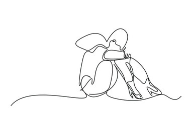 crying sad depressed woman concept style