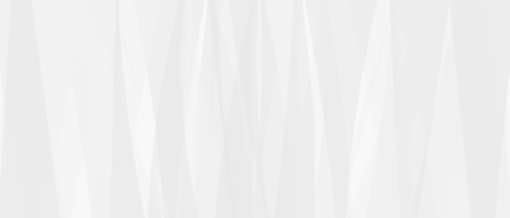 White background wide, neutral geometric wallpaper splash, abstract triangular mosaic. Minimal gray website template, light gradient design, vector illustration.