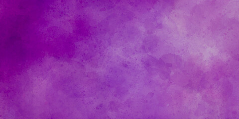 Fototapeta na wymiar An elegant, rich purple, grunge parchment texture background with glowing center.. pink watercolor wall background rich violet Purple textured background.