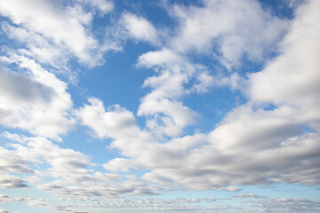 Naklejka premium Cloud patterns.