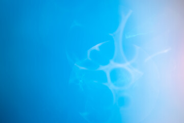 Unfocused droplet texture with blue tones