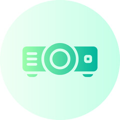 projector gradient icon