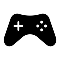 joystick glyph icon
