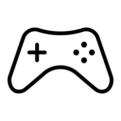 joystick line icon