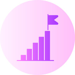 goal gradient icon