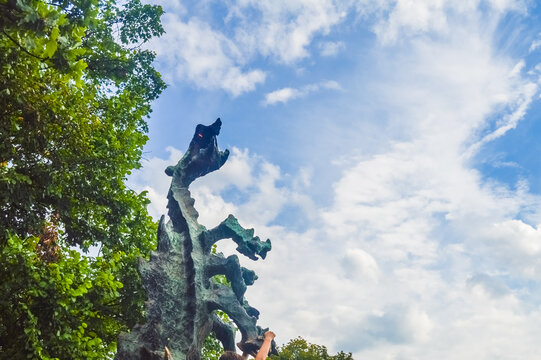 The Dragon of Krakow, Poland