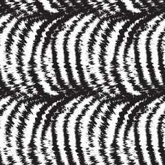 Abstract Brush Fur Seamless Pattern