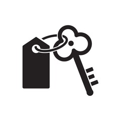 Room key icon ( vector illustration )