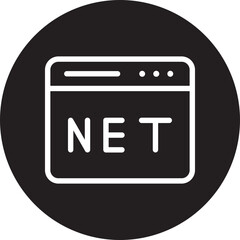 net glyph icon