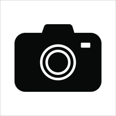 Camera Icon in trendy flat style isolated on grey background. Camera symbol for your web site design, logo, app. Vector illustration, EPS10.