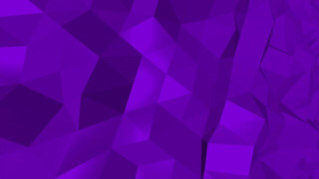Purple low poly geometric pattern, business and corporate style background