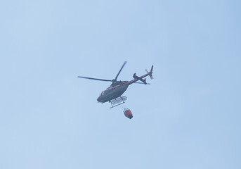 Aircraft Fight Mountain Fires