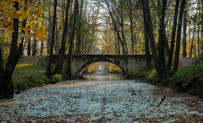 Brücke, Herbst