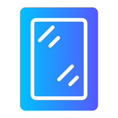 mirror gradient icon