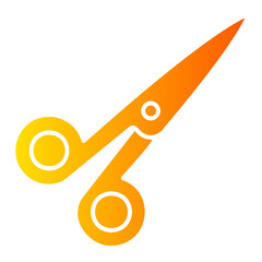 scissor gradient icon