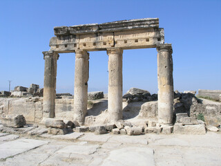 Fototapeta premium Hierapolis Ancient City - July, 2004, Turkey