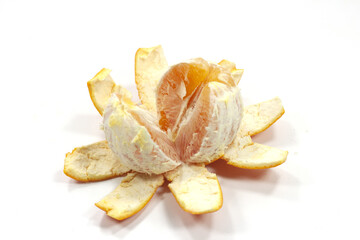 orange peeled and shelled yellow fruit orange peeled and shelled yellow fruit