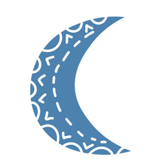 Decorative ornamental moon 