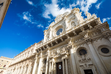 Basilica of Santa Croce, Lecce, Italy