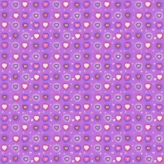 pink heart pattern 