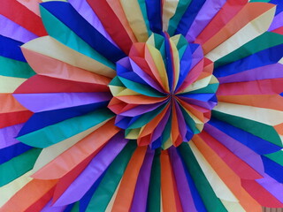 Colorful Paper Shape