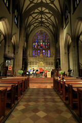 Fototapeta na wymiar Church, Trinity Church, Religion, Trinity Place, New York City, New York, USA