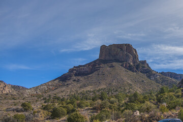 Rock formations at Big Bend National Park, Texas, USA
