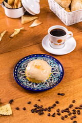 Delicious Bakery Bread Patisserie Coffee Food Menu Gourmet Meal Sweet Dessert Chocolate Strawberry Lemon Flour Cake Pie Piece Chicken Fry Cheese Pizza 