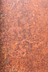 Close up rusty metal plate for use background