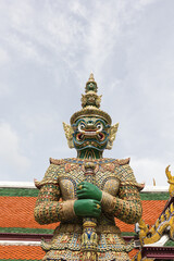 Giant Stand in Wat Phra Kaew, Bangkok, Thailand