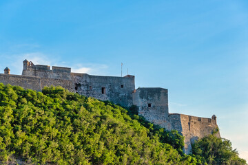 Fototapeta premium Colonial Fort in Santiago de Cuba, Cuba
