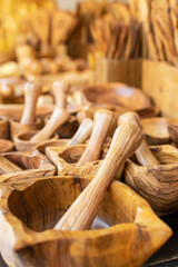 Wood craftsman mortar